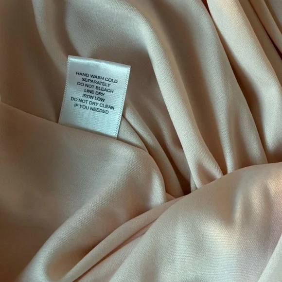 Forever 21 Light Pink Floral Long Sleeve Wrap Dress Mini size M - Picture 10 of 13